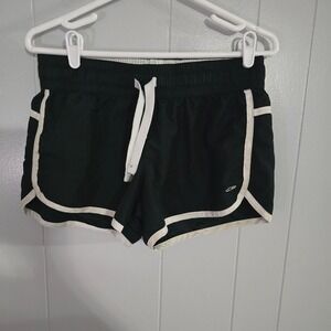 C9 by Champion Athletic Shorts Womens Medium Black White Contrast Trim Running
